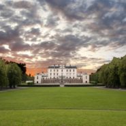 Solnedgång Rosersbergs Slottshotell